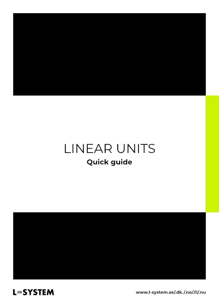 Linear Units - Quick Guide